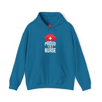 Nurse Life Hoodie - Unisex Heavy Blend™ Sweatshirt with Red Cross Design