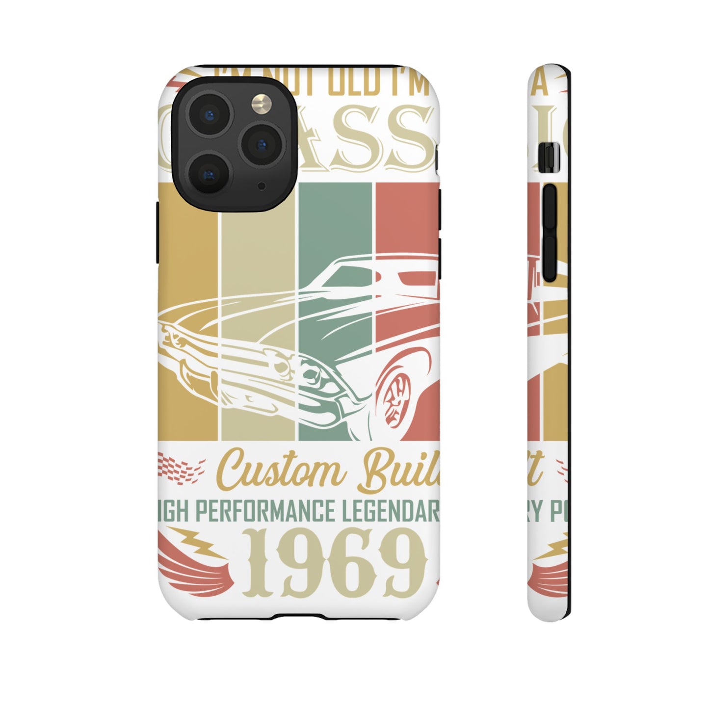 Vintage Classic Car Tough Case - Retro 1969 Design