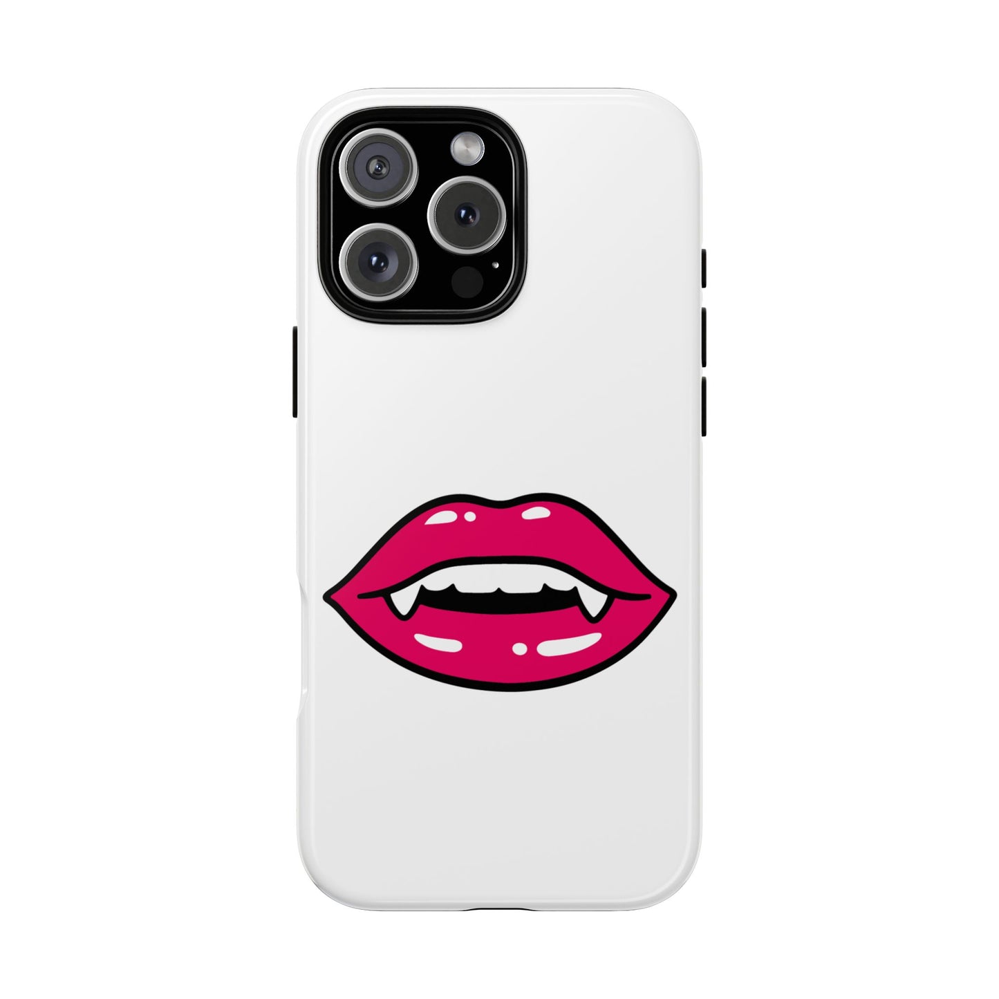 Vampire Mouth Phone Case - Tough Cases for Halloween, Gift for Spooky Lovers, Quirky Phone Accessories, Fun Tech Gear