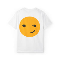 Smile Circle Unisex Garment-Dyed T-Shirt - Fun Casual Tee for Everyday Wear