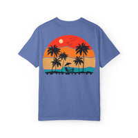 Sunset Vibe Unisex T-Shirt - Tropical Paradise Design