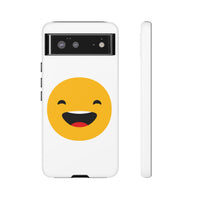 Happy Face Tough Phone Case - Durable Protection with Smile Design
