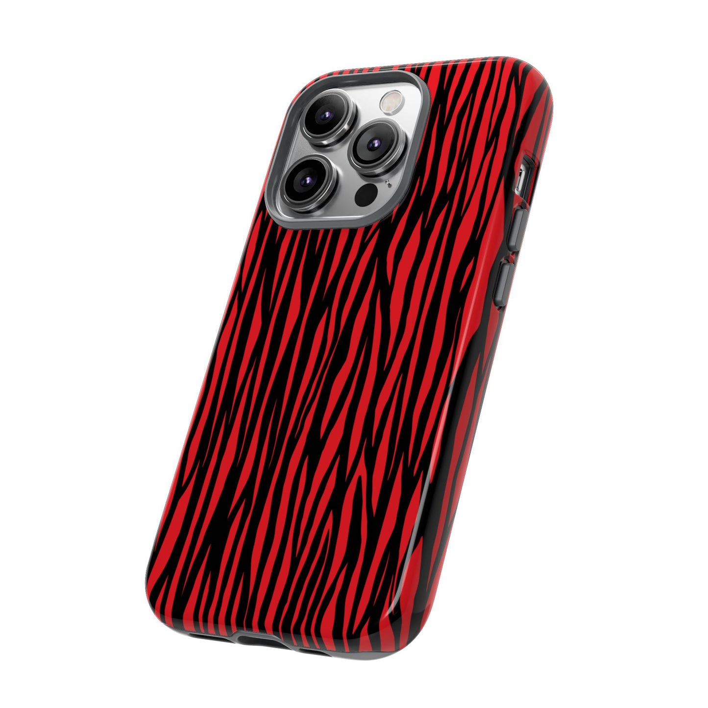Bold Zebra Print Phone Case - Tough Protection for Trendsetters