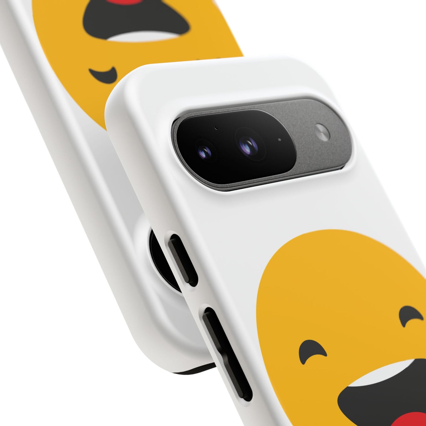 Happy Face Tough Phone Case - Durable Protection with Smile Design
