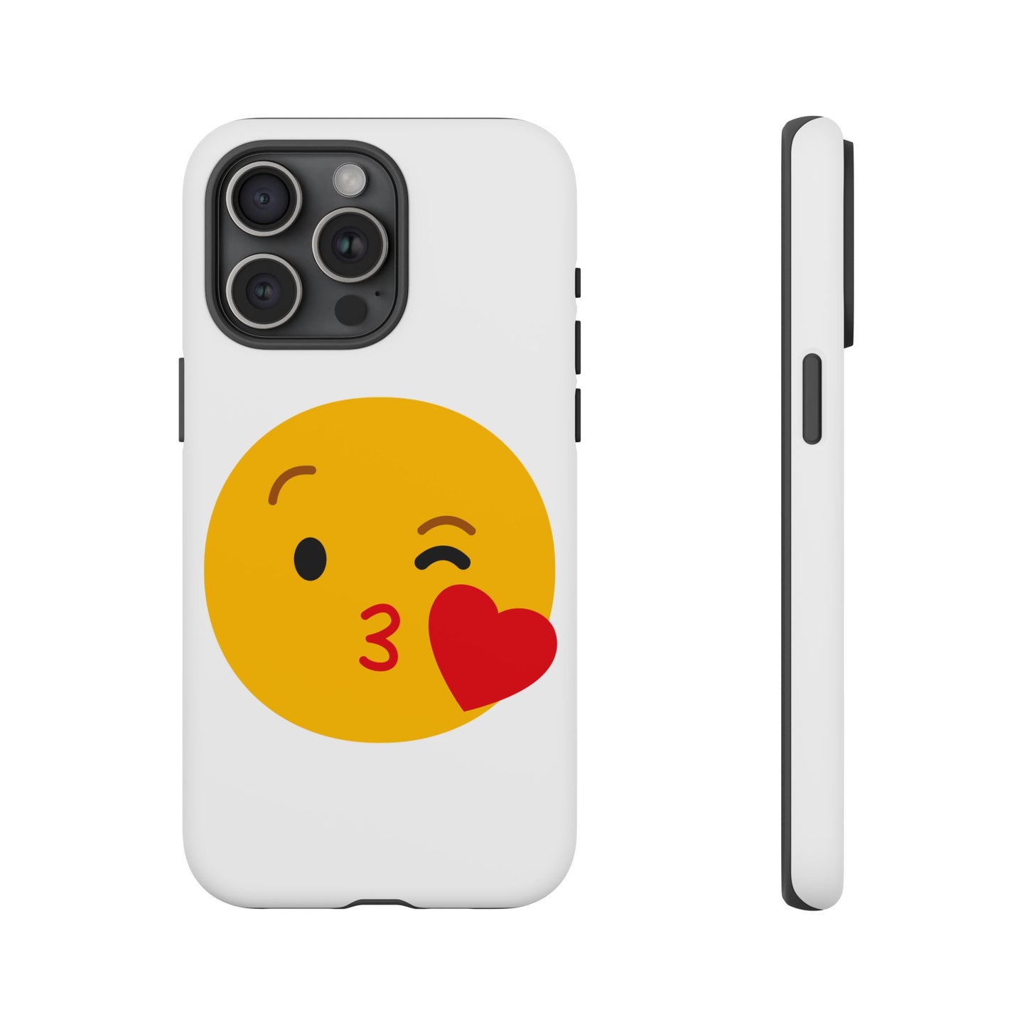Cute Emoji Phone Case - Kissy Face Design for Stylish Protection