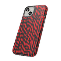 Bold Zebra Print Phone Case - Tough Protection for Trendsetters