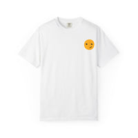 Smile Circle Unisex Garment-Dyed T-Shirt - Fun Casual Tee for Everyday Wear