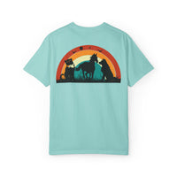 Rainbow Animal Scene Unisex T-Shirt - Nature Lover's Gift