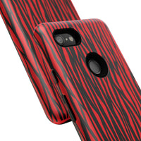 Bold Zebra Print Phone Case - Tough Protection for Trendsetters