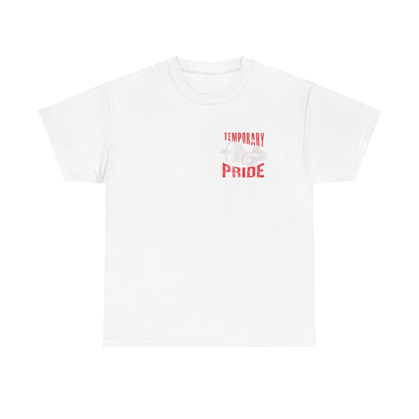 Temporary Pride Unisex Cotton Tee, Fitness Shirt, Apparel, Workout Top,  Gift, Celebration Tee