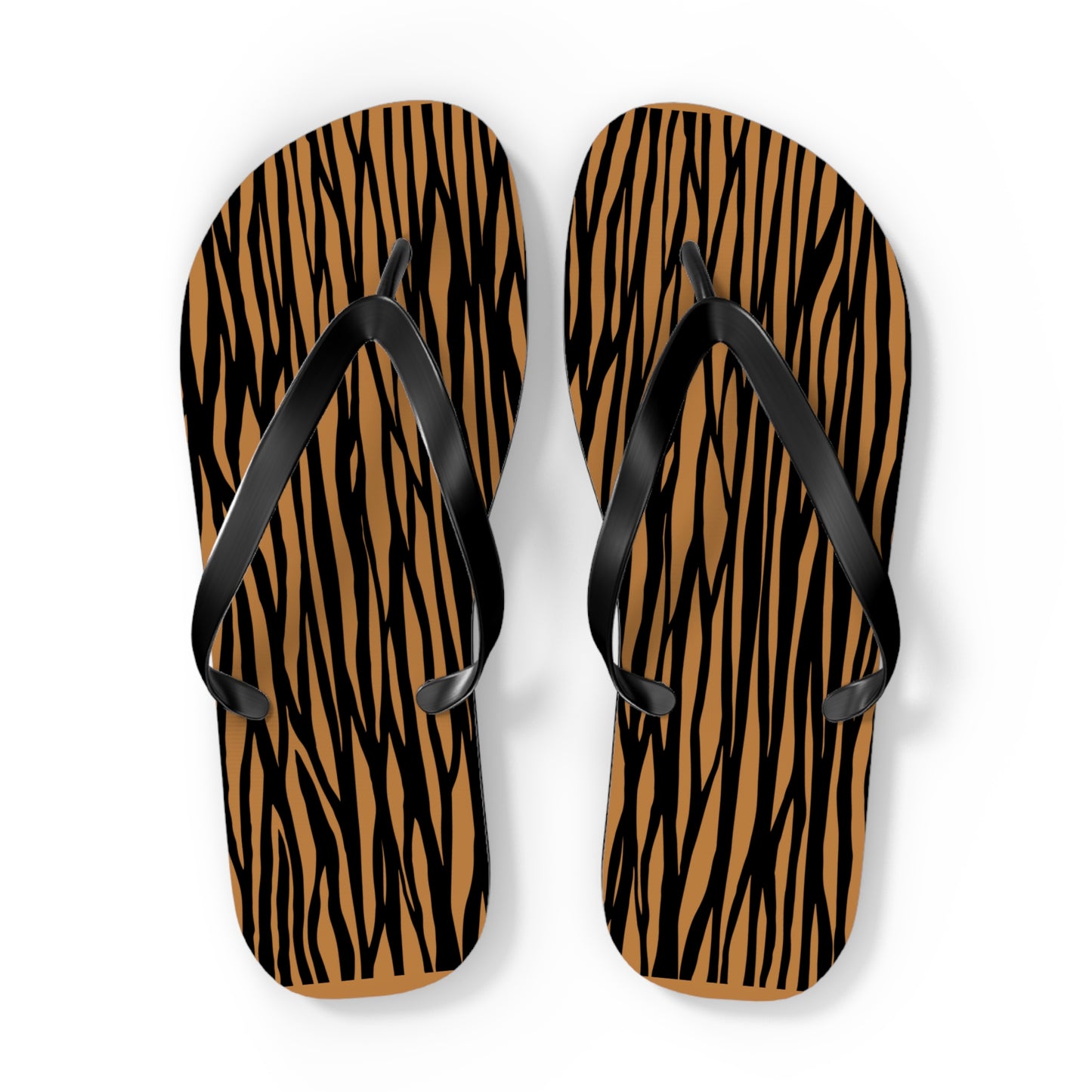 Stylish Animal Print Flip Flops for Beach Days, Summer Sandals, Vacation Footwear, Casual Slip-Ons, Gift for Her