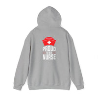 Nurse Life Hoodie - Unisex Heavy Blend™ Sweatshirt with Red Cross Design