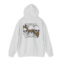 Skull Print Hoodie - Unisex Sweatshirt