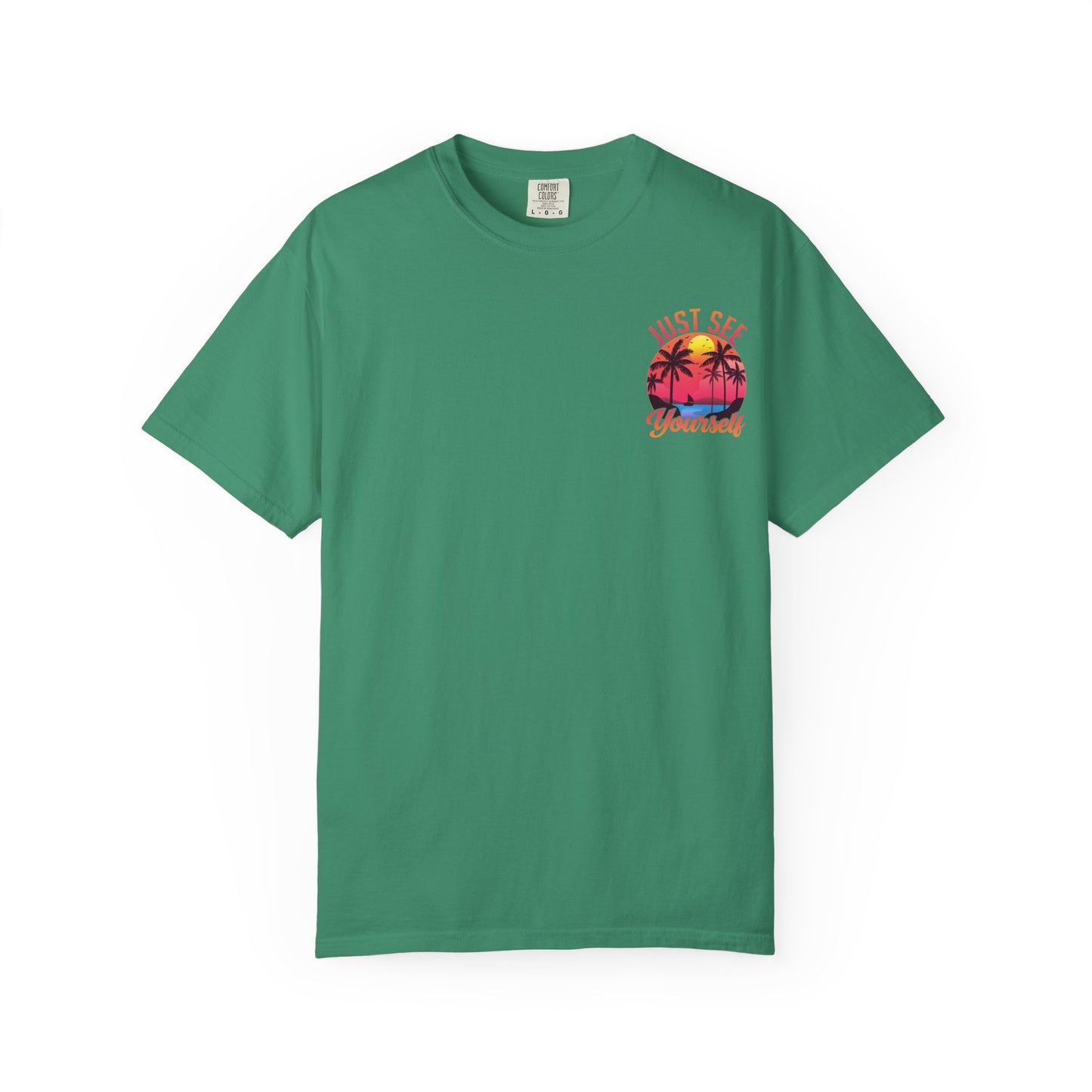 Tropical Vibes T-Shirt, Summer Casual Tee, Unisex Streetwear, Vacation Shirt, Beach Life Apparel, Gift for Travelers