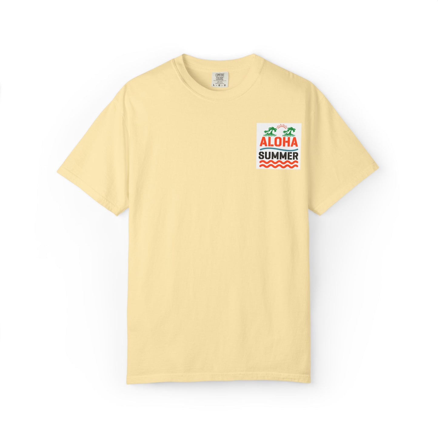 Aloha Summer Unisex T-Shirt, Beach Shirt, Vacation Tee, Summer Apparel, Tropical Graphic Tee, iconic Waikiki Beach Maui ,Oahu