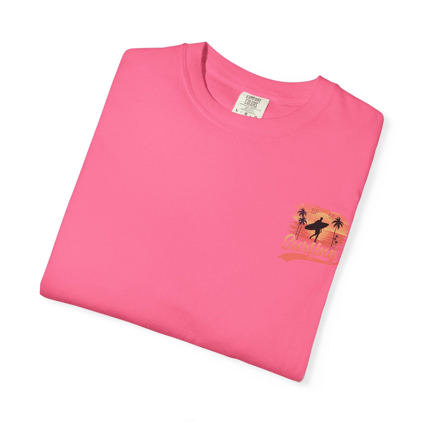 Surfing Paradise Unisex T-Shirt, Casual Beach Wear, Summer Vibes, Gift for Surfers, Vacation Outfit