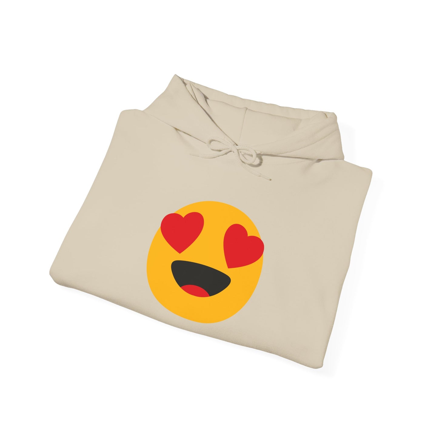 Heart Eyes Emoji Hoodie - Unisex Heavy Blend™ Sweatshirt