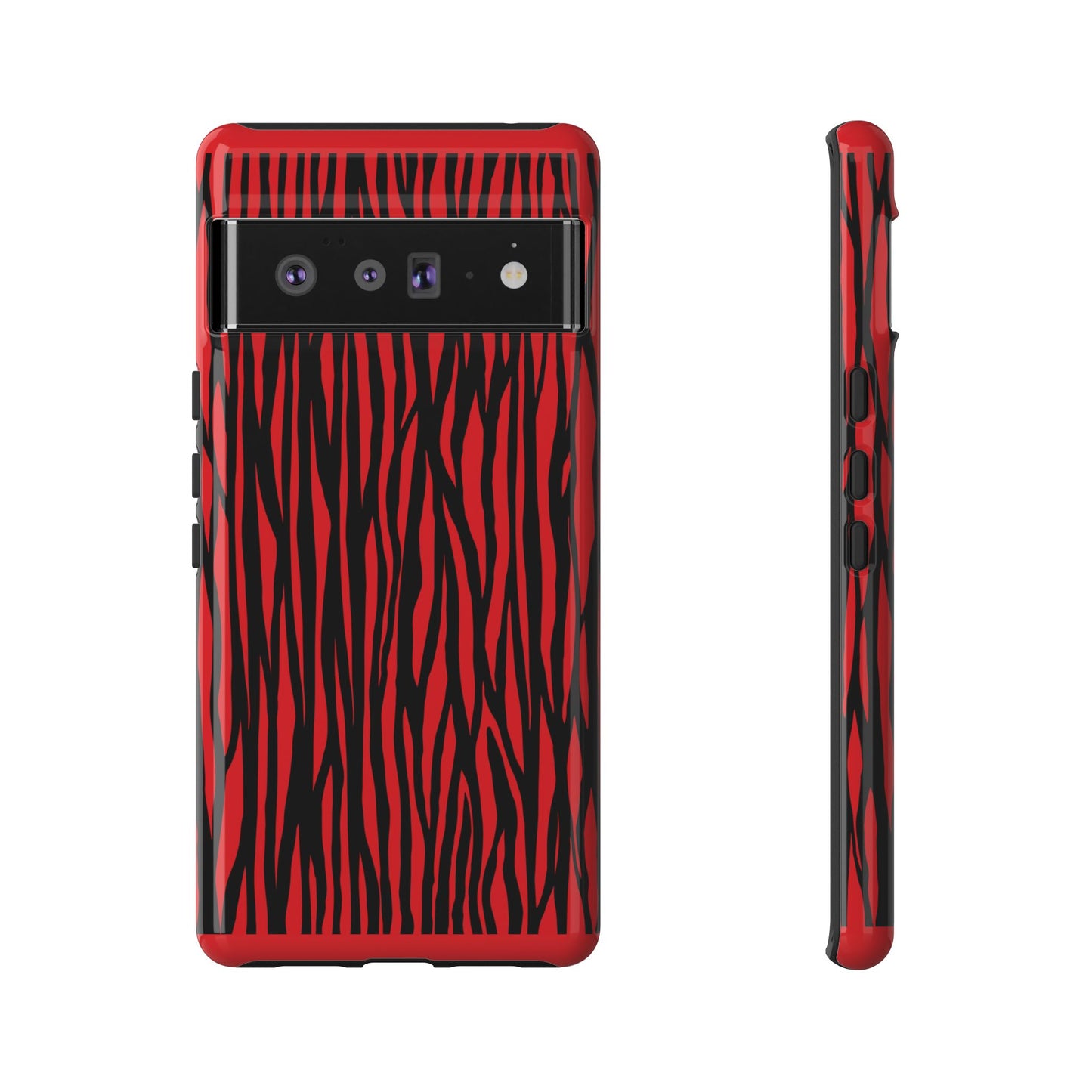 Bold Zebra Print Phone Case - Tough Protection for Trendsetters