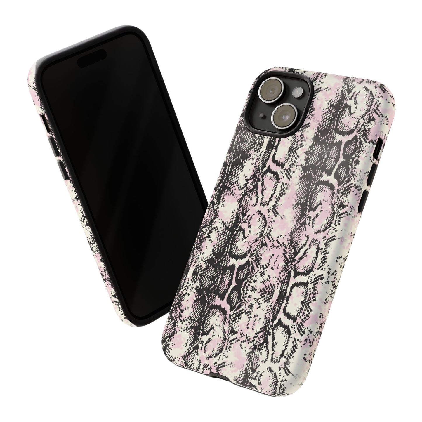 Stylish Snake Print Phone Case – Trendy Design, Tough Protection  Make a bold fashion statement while keeping your phone safe with this sleek and durable snake print case.