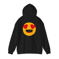 Heart Eyes Emoji Hoodie - Unisex Heavy Blend™ Sweatshirt