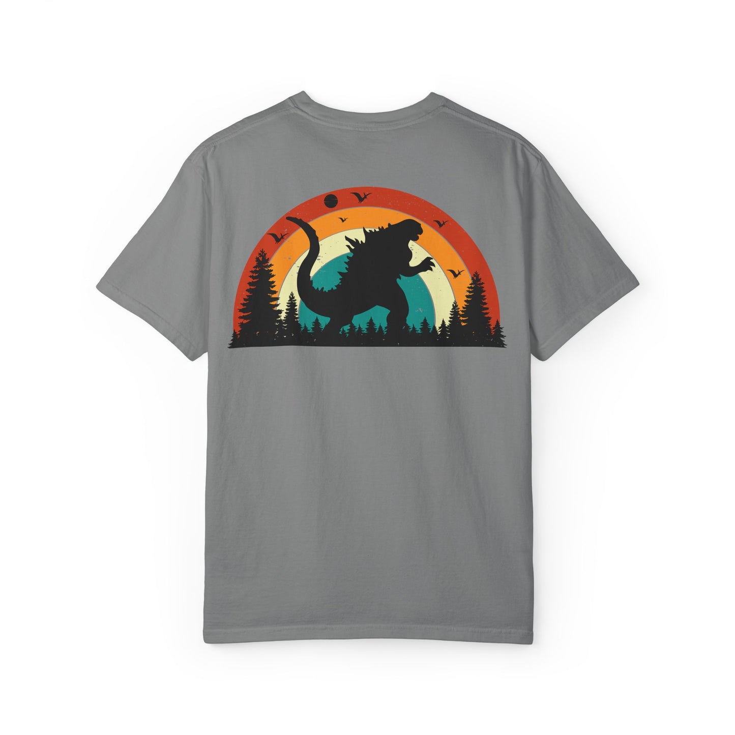 Retro Sunset Dinosaur Unisex T-Shirt