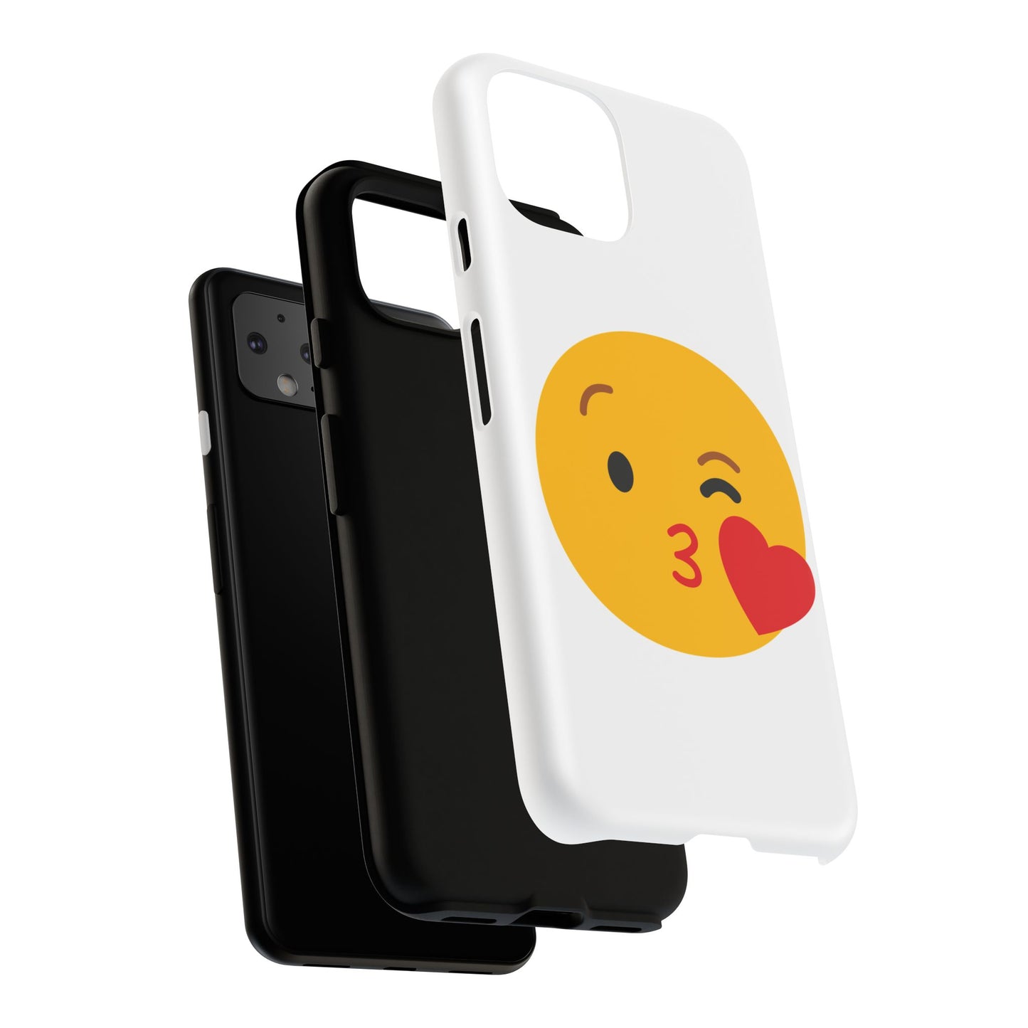 Cute Emoji Phone Case - Kissy Face Design for Stylish Protection