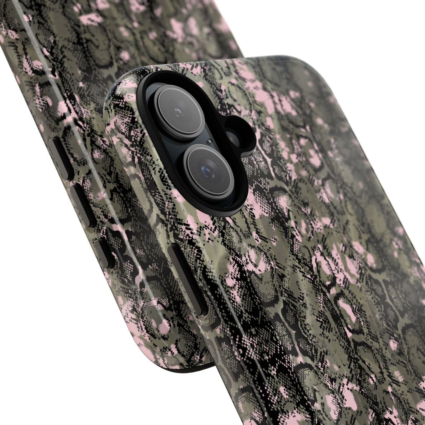 Stylish Snake Print Phone Case for Tough Protection