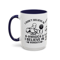 Motivational Workout Coffee Mug, Fitness Mug, Gym Mug, Exercise Mug, Inspirational Mug, Morning Coffee Cup