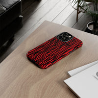 Bold Zebra Print Phone Case - Tough Protection for Trendsetters