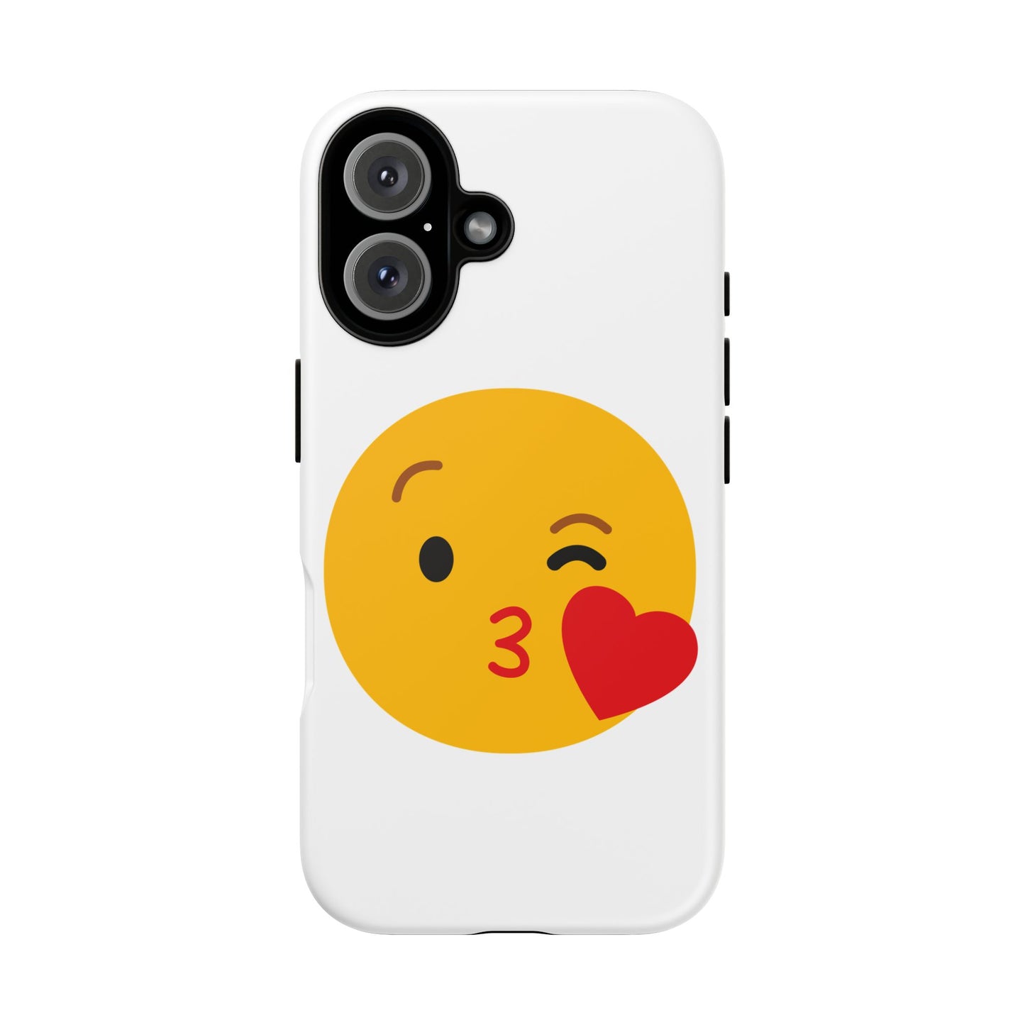 Cute Emoji Phone Case - Kissy Face Design for Stylish Protection