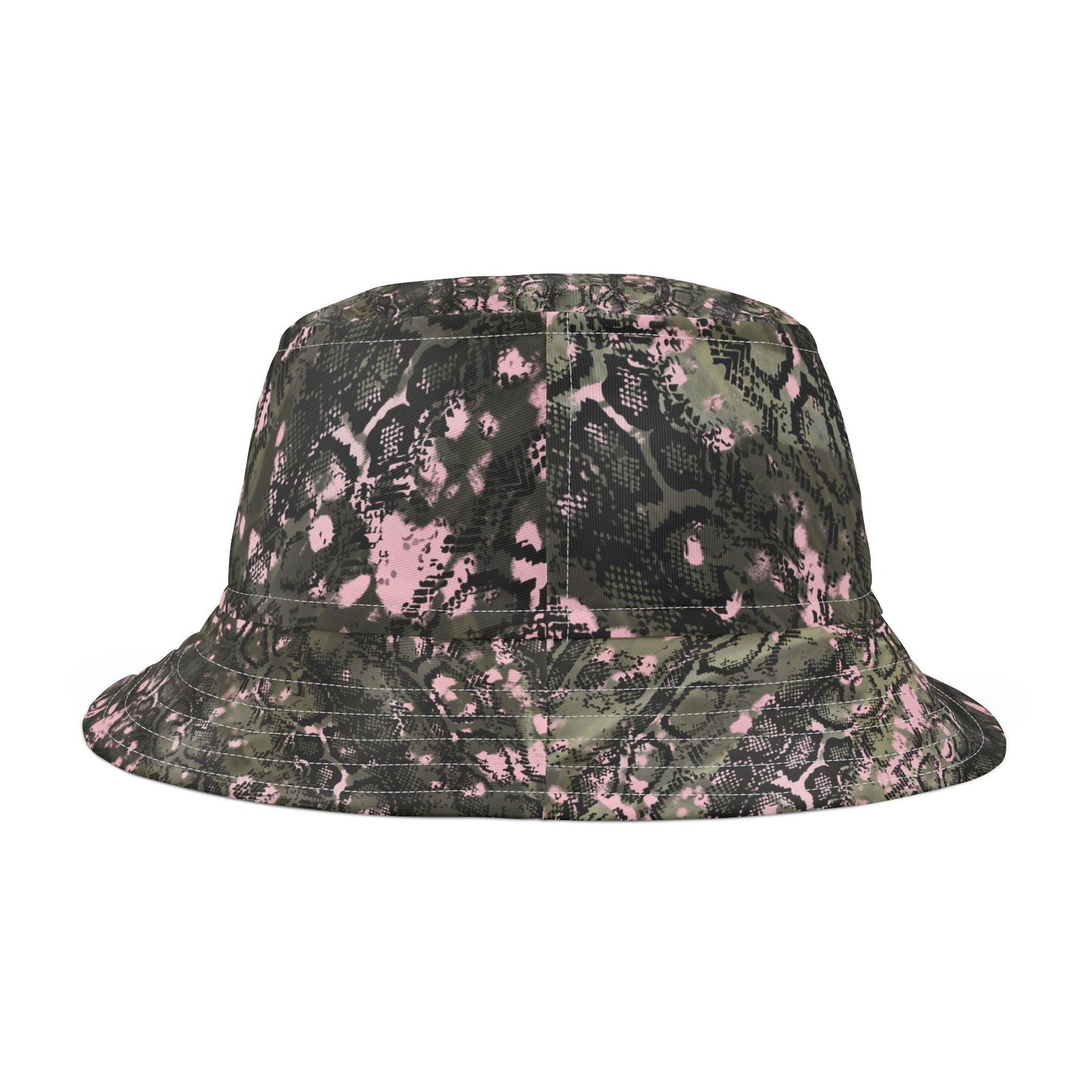 Camo Pink Bucket Hat - Stylish Summer Accessory for Outdoor Adventures
