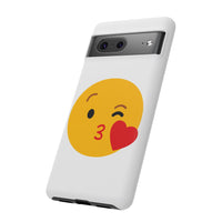 Cute Emoji Phone Case - Kissy Face Design for Stylish Protection