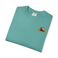 Unisex Cat & Dog Sunset Graphic T-Shirt - Casual Animal Lover Tee