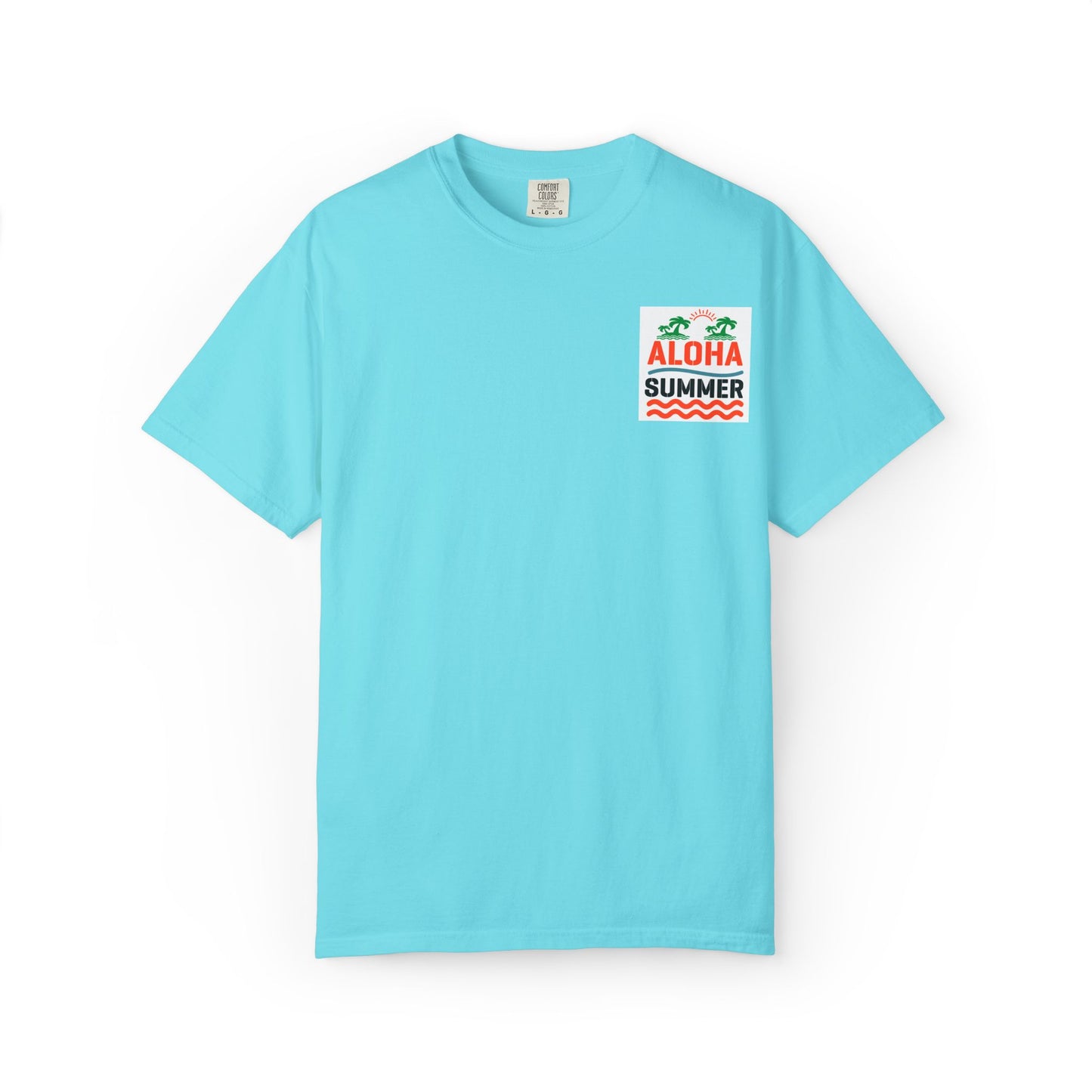 Aloha Summer Unisex T-Shirt, Beach Shirt, Vacation Tee, Summer Apparel, Tropical Graphic Tee, iconic Waikiki Beach Maui ,Oahu