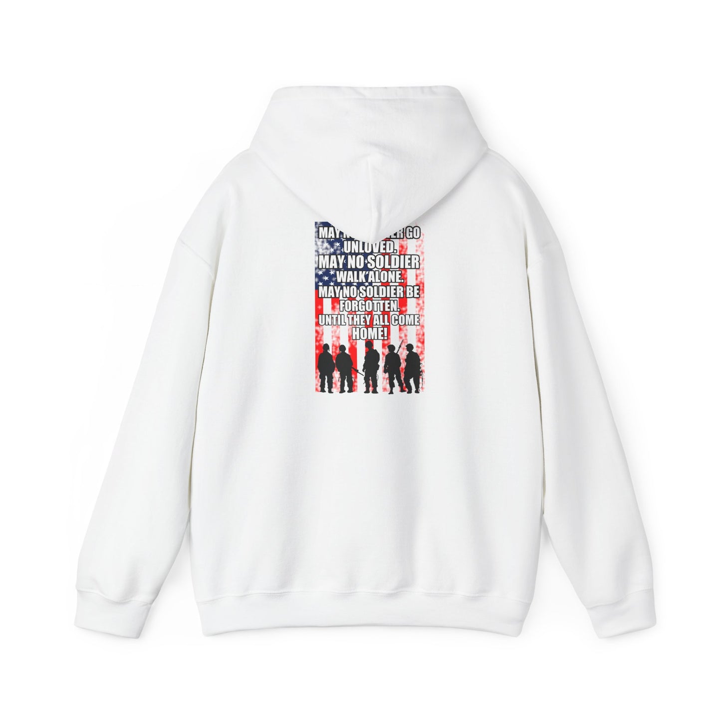 Patriotic Memorial Hoodie: Honor our Heroes, Unisex Sweatshirt for Veterans, Remembrance Day, Gift for Military Families,