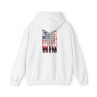 Patriotic Memorial Hoodie: Honor our Heroes, Unisex Sweatshirt for Veterans, Remembrance Day, Gift for Military Families,