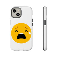 Emotional Tough Case – Sad Emoji Phone Case for Supportive Gifts