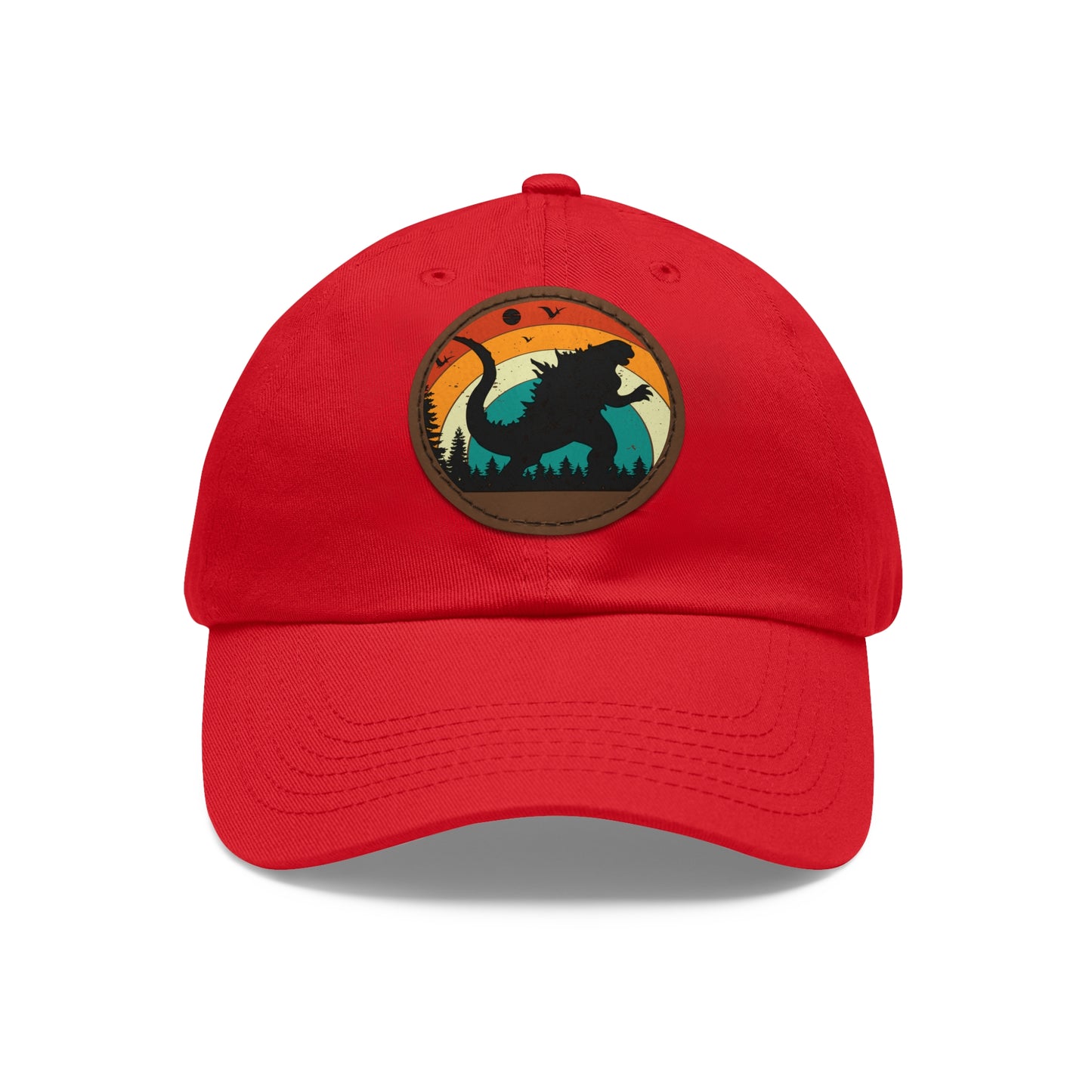 Adventure Dad Hat with Leather Patch – Perfect for Outdoor Enthusiasts
