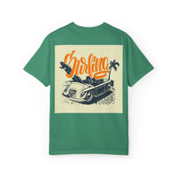 Retro Surfing Unisex T-Shirt, Beach Vibe Tee, Summer Casual Wear, Vacation Shirt, Surf Lover Gift, Ocean Adventure Top