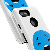 Funny Sad Face Phone Case - Tough and Stylish