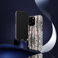 Stylish Snake Print Phone Case - Tough Protection for Trendsetters