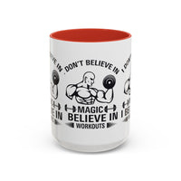Motivational Workout Coffee Mug, Fitness Mug, Gym Mug, Exercise Mug, Inspirational Mug, Morning Coffee Cup