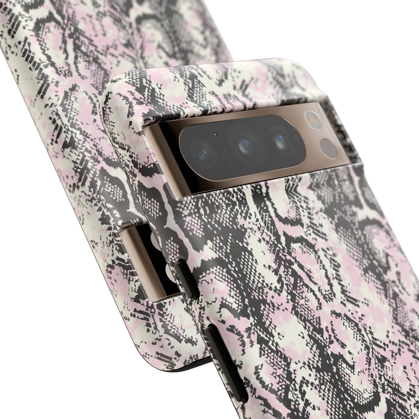 Stylish Snake Print Phone Case - Tough Protection for Trendsetters