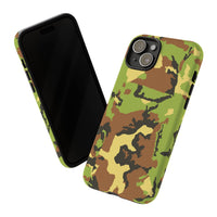 Camo Tough Phone Case - Durable Military Style Cover for Adventure Lovers
