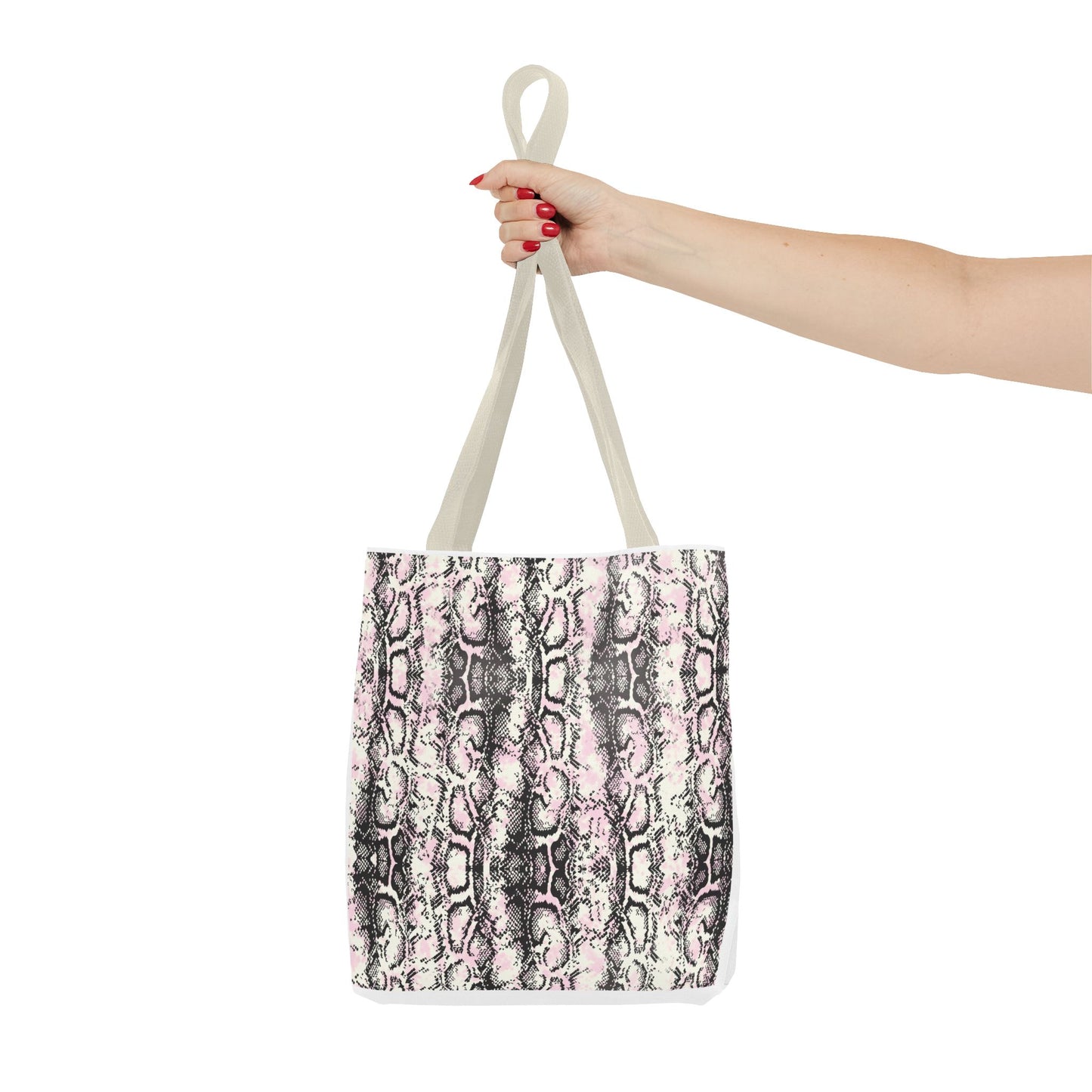 Elegant Python Print Tote Bag - Stylish and Trendy Carryall for Everyday Use