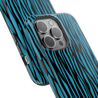 Zebra Print Magnetic Tough Case for iPhone - Durable & Stylish Phone Protection