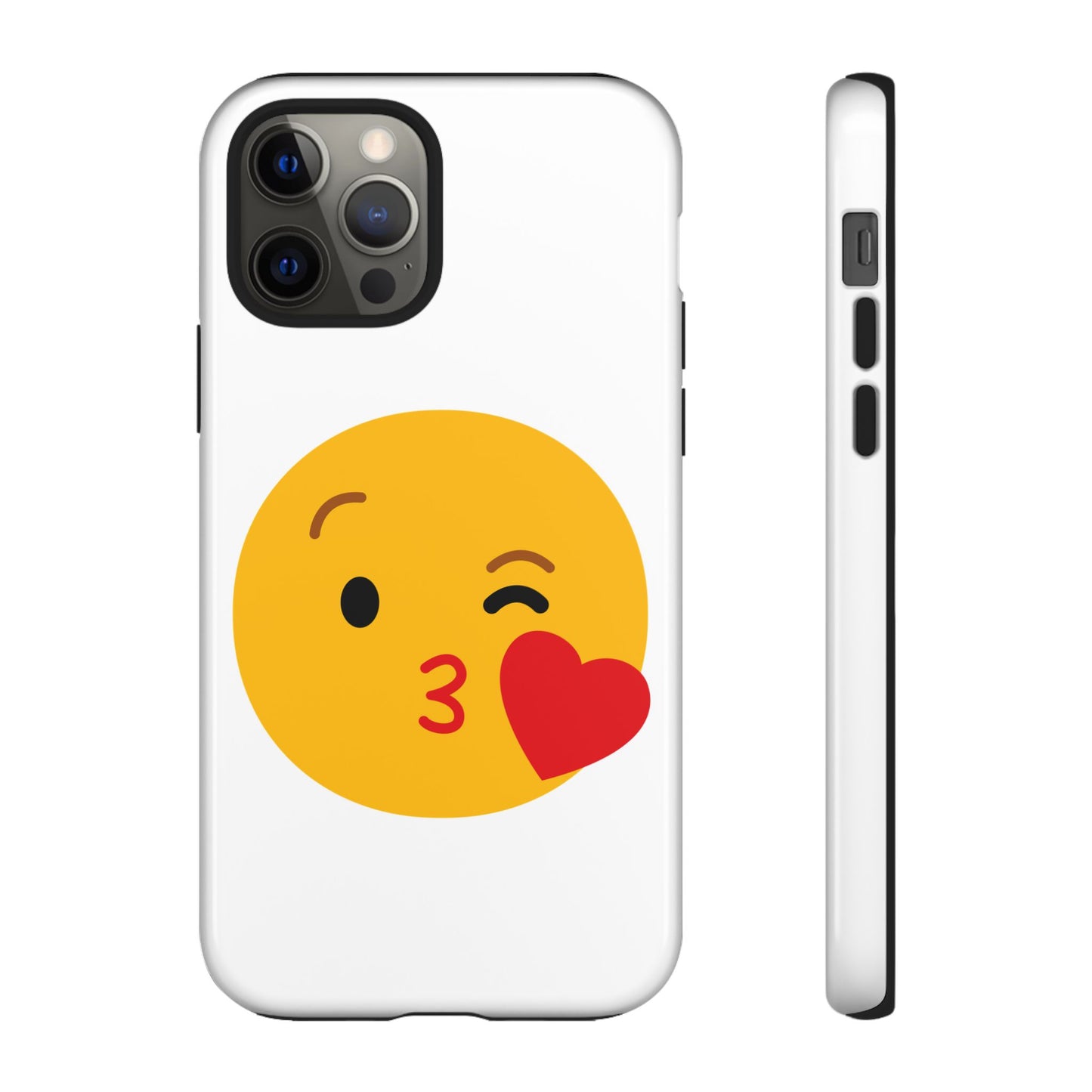 Cute Emoji Phone Case - Kissy Face Design for Stylish Protection