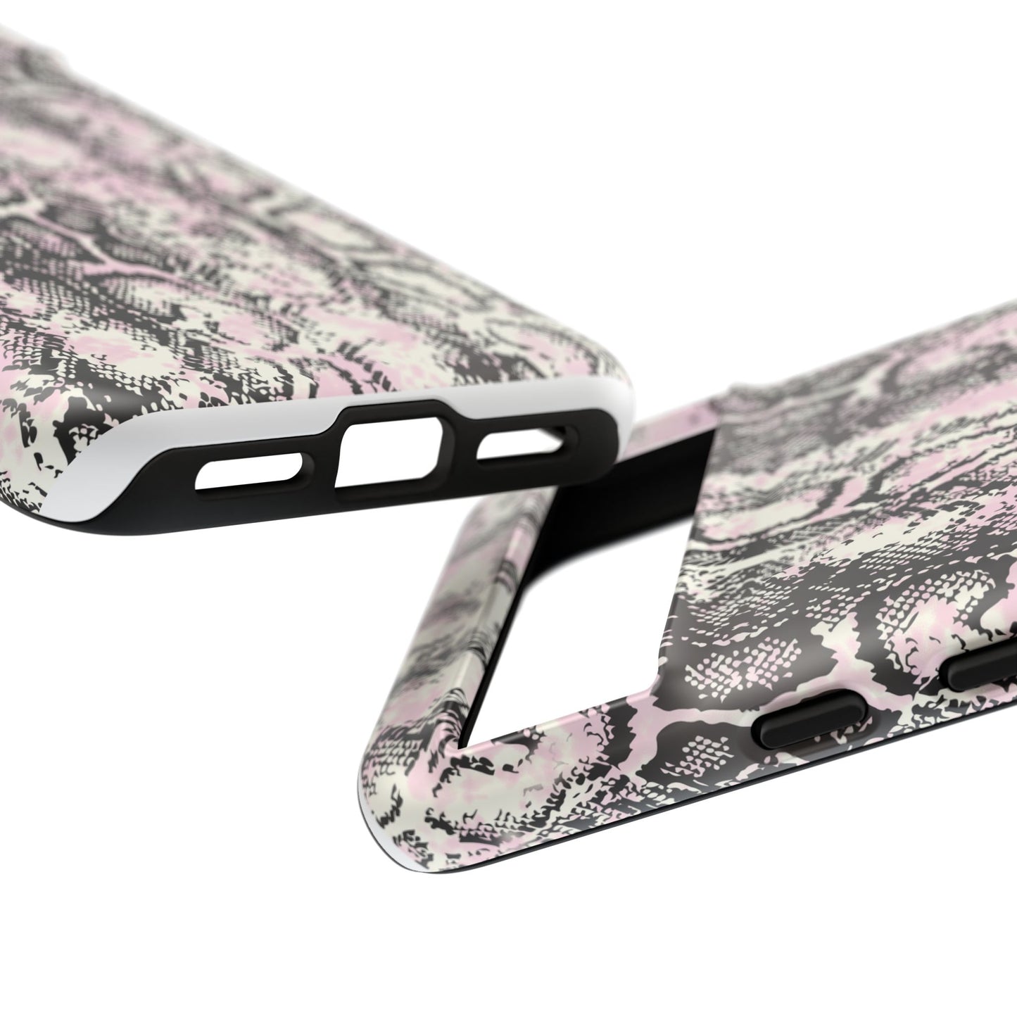 Stylish Snake Print Phone Case – Trendy Design, Tough Protection  Make a bold fashion statement while keeping your phone safe with this sleek and durable snake print case.