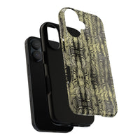 Snake Pattern Phone Case – Tough & Stylish Protection for Your Device  Show off your wild side while keeping your phone protected with this sleek snake pattern case—designed for both fashion and function.