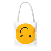 Smiley Face Tote Bag - Fun and Cheerful Everyday Accessory